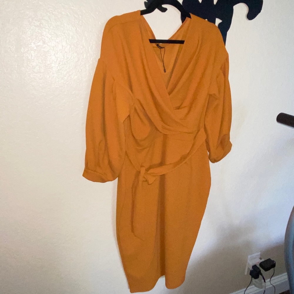 BooHoo wrap dress